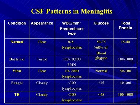meningitis case study pdf
